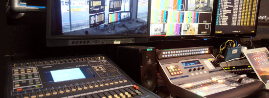 The  full HD switchset setup for Globo TV Brazil from Multi-Link Holland, Hungary<br />